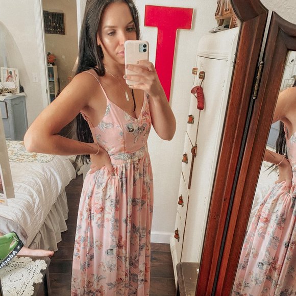 miss California Dresses & Skirts - Light pink Miss California open back Dress